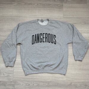 Morgan Wallen Bundle: 'Dangerous' Crewneck and Med: concert T-shirt from 2019